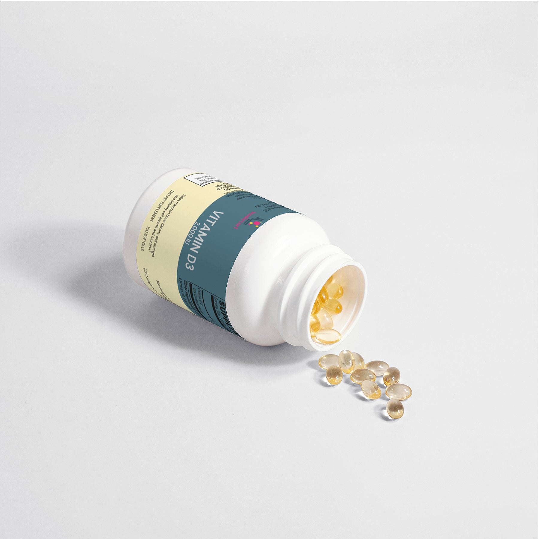 Vitamin D3 2000 IU For Women Bone Strength, Hormonal Balance, And Immune Support